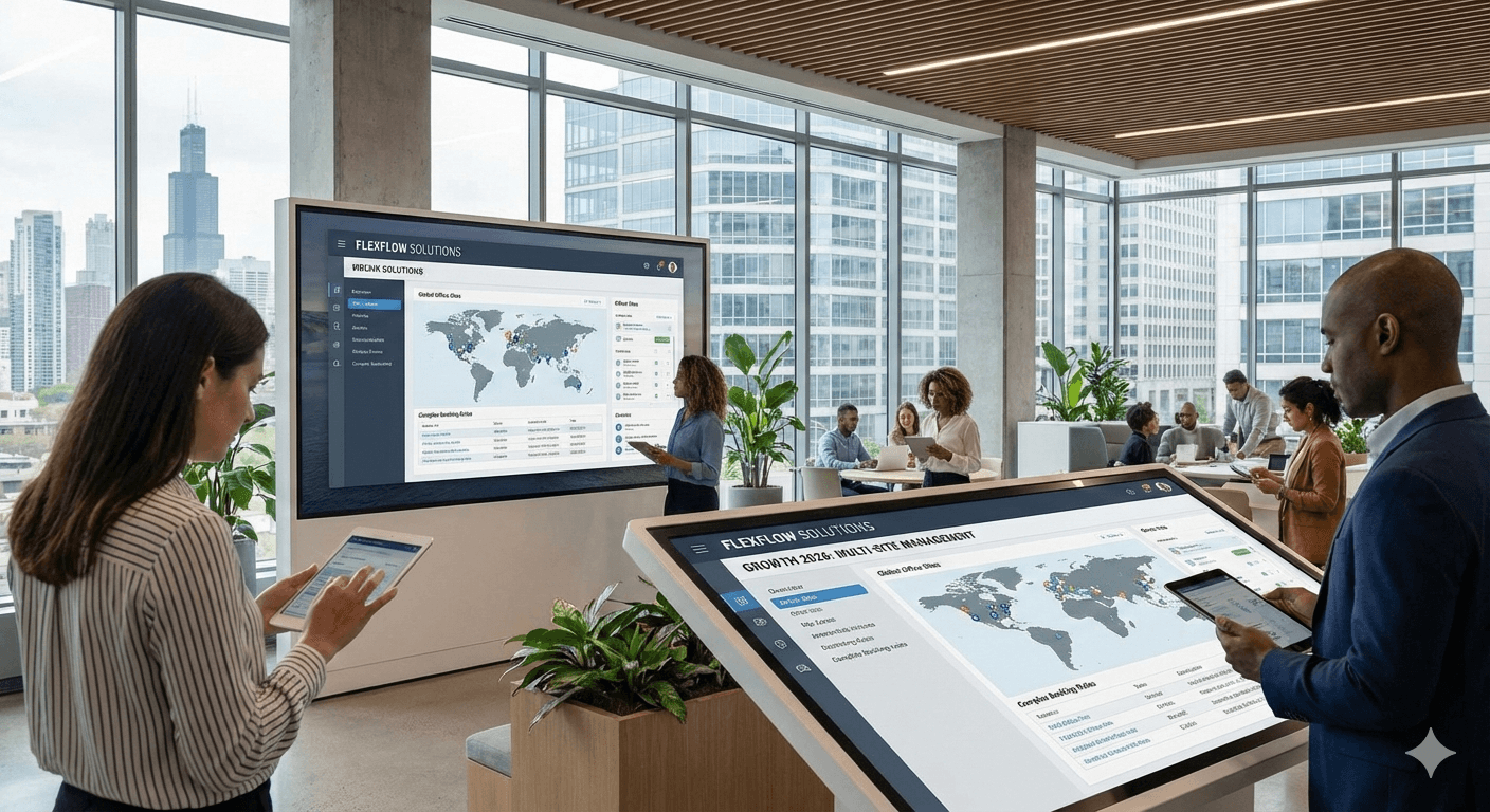 Multi-sites et zones restreintes : Quand votre outil de Flex Office doit passer à la vitesse supérieure