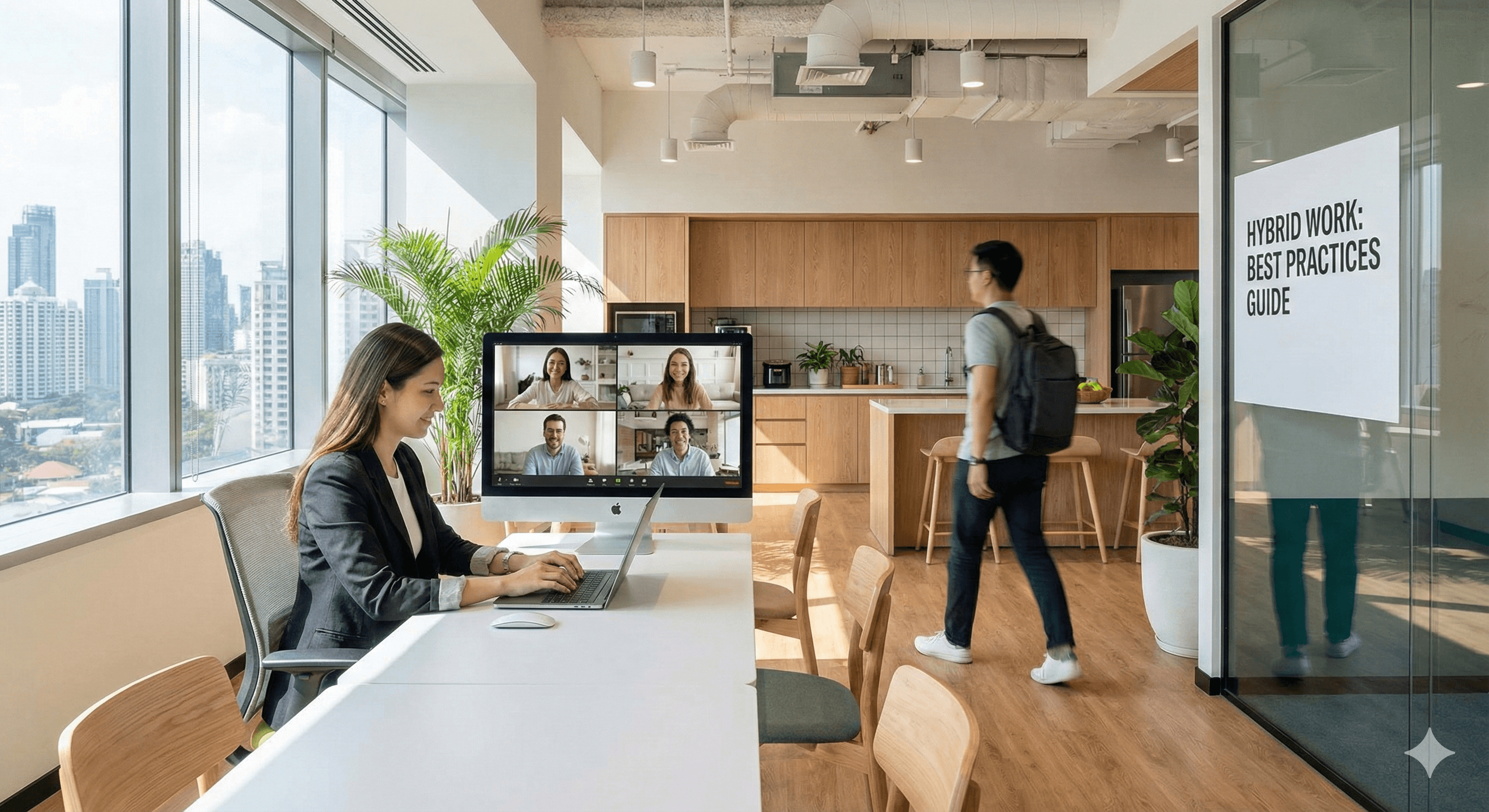 Meilleures pratiques du travail hybride : guide complet