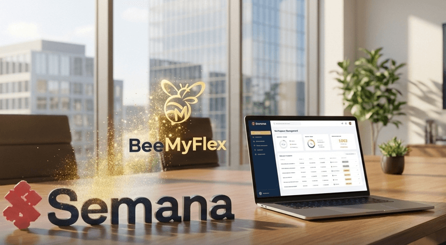 Alternative à Semana en 2026 : BeeMyFlex, le logiciel flex office français